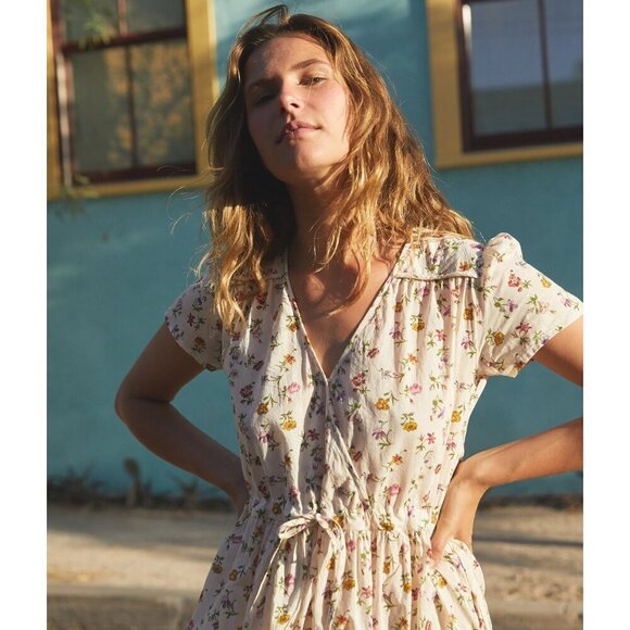 💕CHRISTY DAWN💕 The Dawn Dress ~ Cream Garden Floral Print Small S NWT - Picture 3 of 16